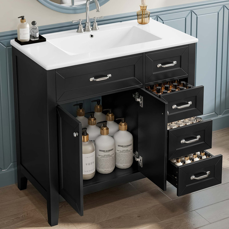 Armoire de salle de bain 36 po avec lavabo 36 po