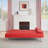 Sofas, 67-Inch Multifunctional Folding Sofa Bed with Coffee Table for Small Spaces | Crimson Red | PVC