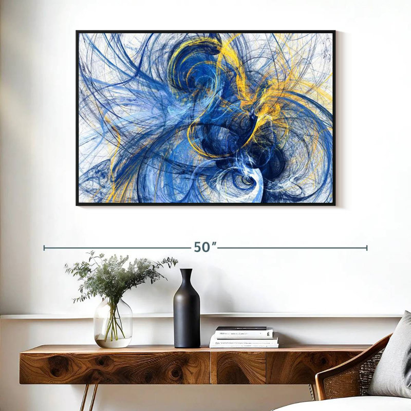 Avery Abstract Prints, 27" H x 40" W