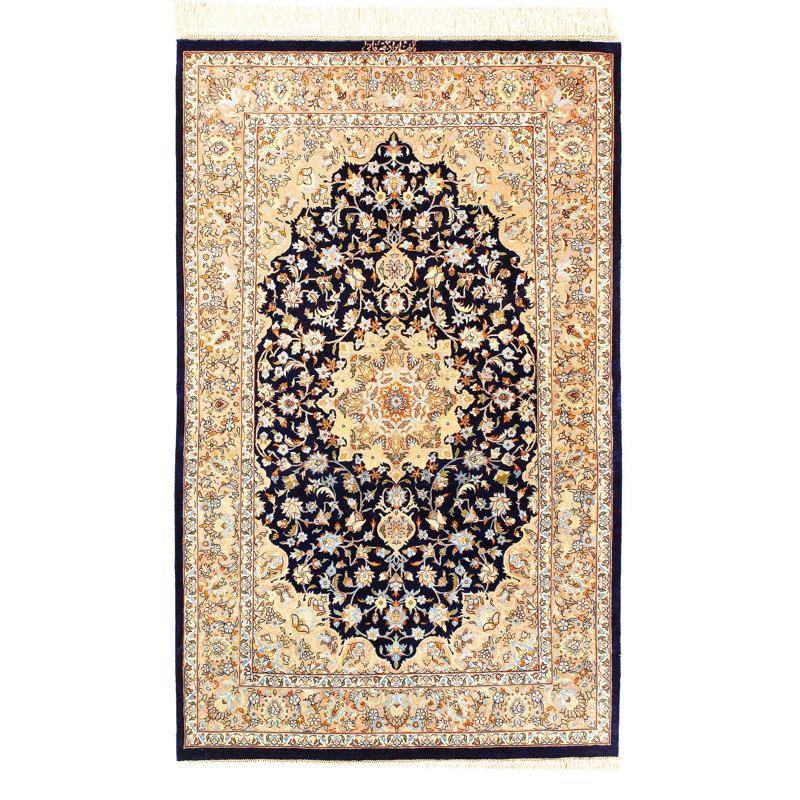 Lovetta Hand Woven Wool Oriental Area Rug