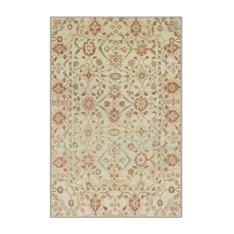 Abstract Indoor Rug, Rectangle 7' x 9'