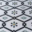 Carreau de mosaïque en marbre 13 po x 11 po