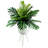 Antonella 30'' Faux Palm Plant in Wicker/Rattan Basket-515912831