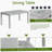 6 Pieces Dining Table Sets