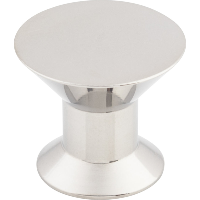 Indus 1.1875 Diameter Round Knob, Polished Stainless Steel