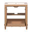 Ensemble de meuble-lavabo autoportant avec tiroir caché, armoire de rangement pour salle de bain 30 po avec lavabo en résine