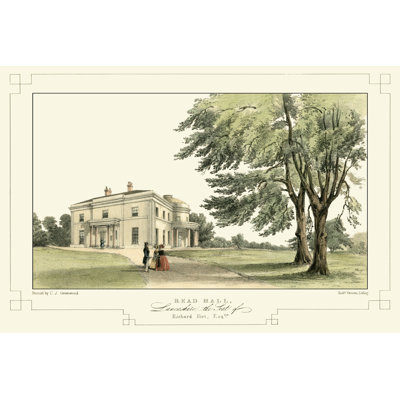 Lancashire Castles II by C.J. Greenwood - Wrapped Canvas Print