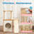 Evislandys 35.75'' H Cat Tree