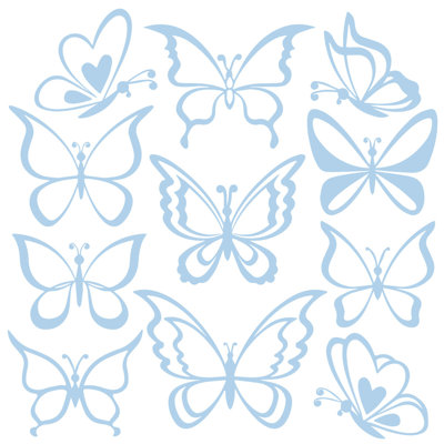 Adhésif décoratif papillon