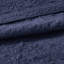 Couvre-lit double réversible bleu marine - rembourrage en tissu de coton pour une nuit de sommeil facile à nettoyer