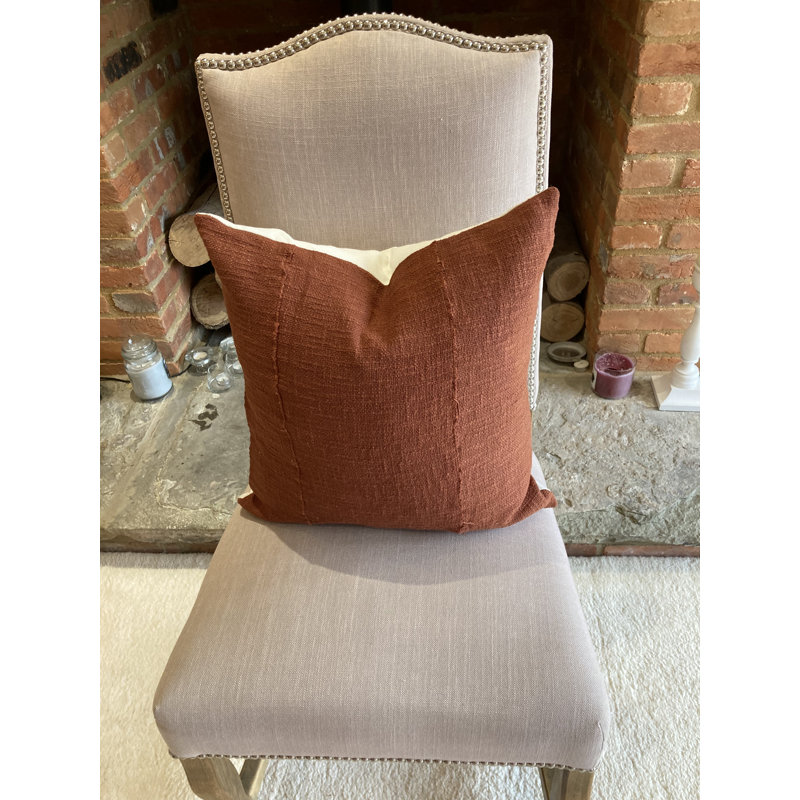 Alandria Square Cushion Cover, Orange