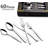 Everly Quinn Stainless Steel (18/0) Flatware Set - Service for 12