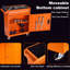 Armoire à 5 outils avec isolation thermique et roulettes universelles - Barres à main amovibles confortables et amovibles-728374359