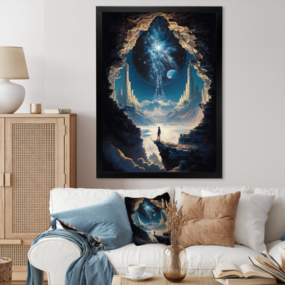 Cosmic Chromatics Landscape II, reproduction d'art sur toile