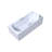 Simple White Acrylic Thickened Bathtub