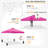 Pop Up Canopies 10 Ft. W x 10 FT. D Metal Party Tent Canopy-65478072