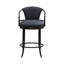 Tabouret de bar pivotant à hauteur de comptoir Conti-443398022-443398027