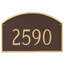 Prestige 1-Line Wall Address Plaque-1092445650