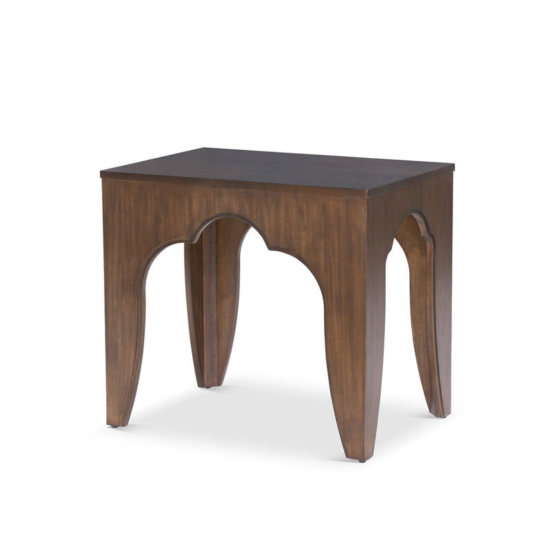 Island Manor End Table, Brown