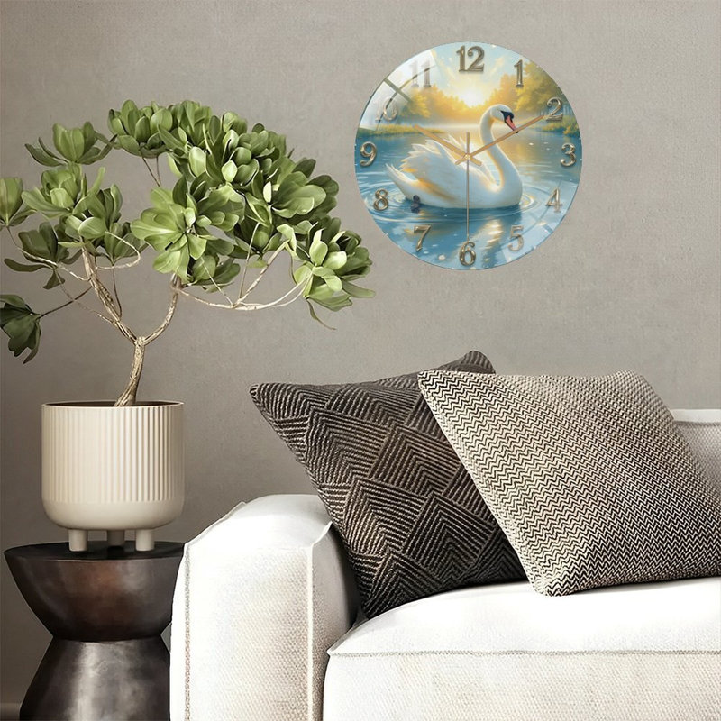 Horloge murale 12 po