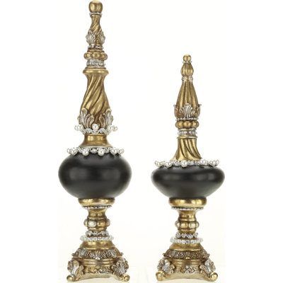 Jeweled Decorative Finial 1417 Inches