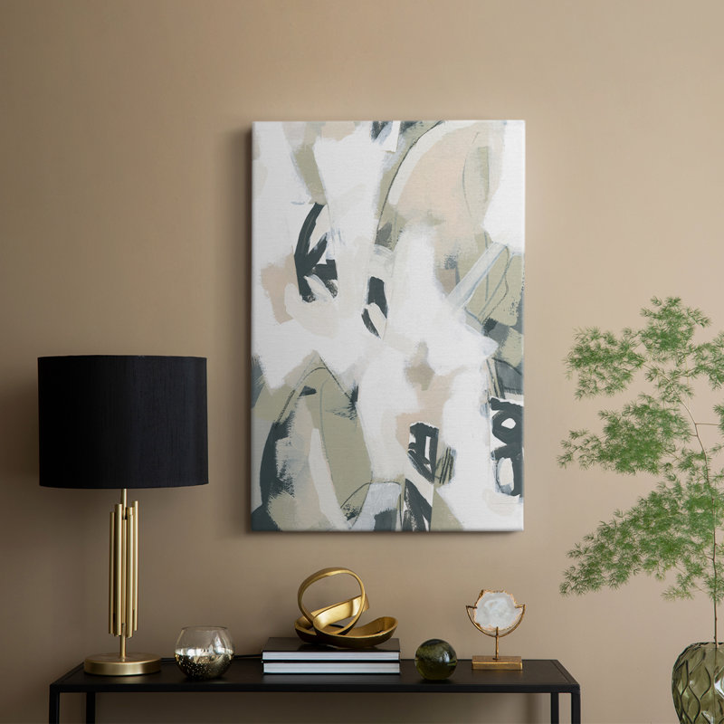 Sumi Storm I - galerie personnalisée enveloppée Cavas, H 18 po x l 12 po