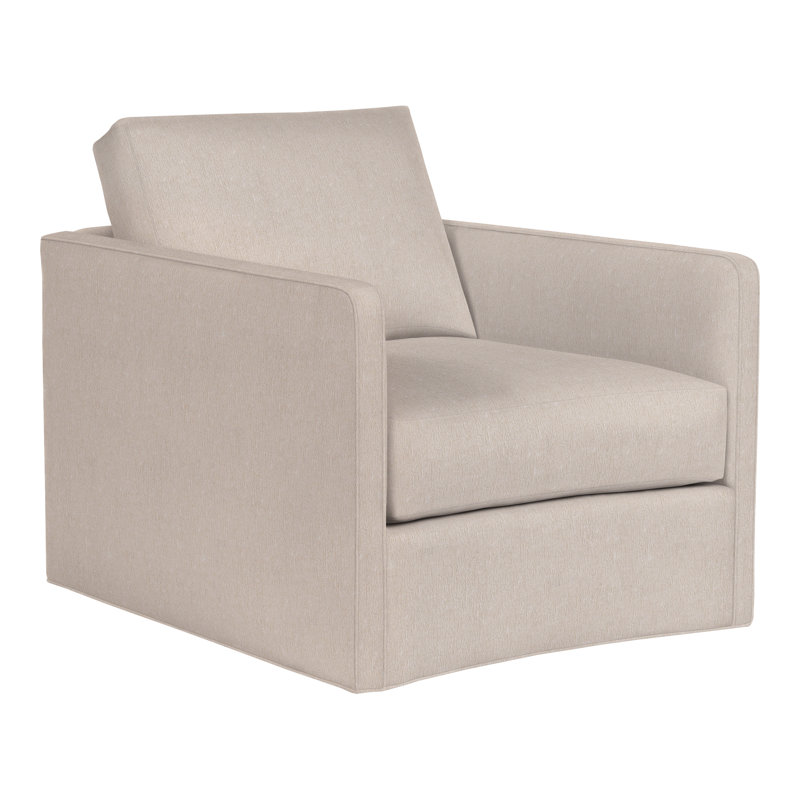 Chaise pivotante Wynne, Fauve Jiggles