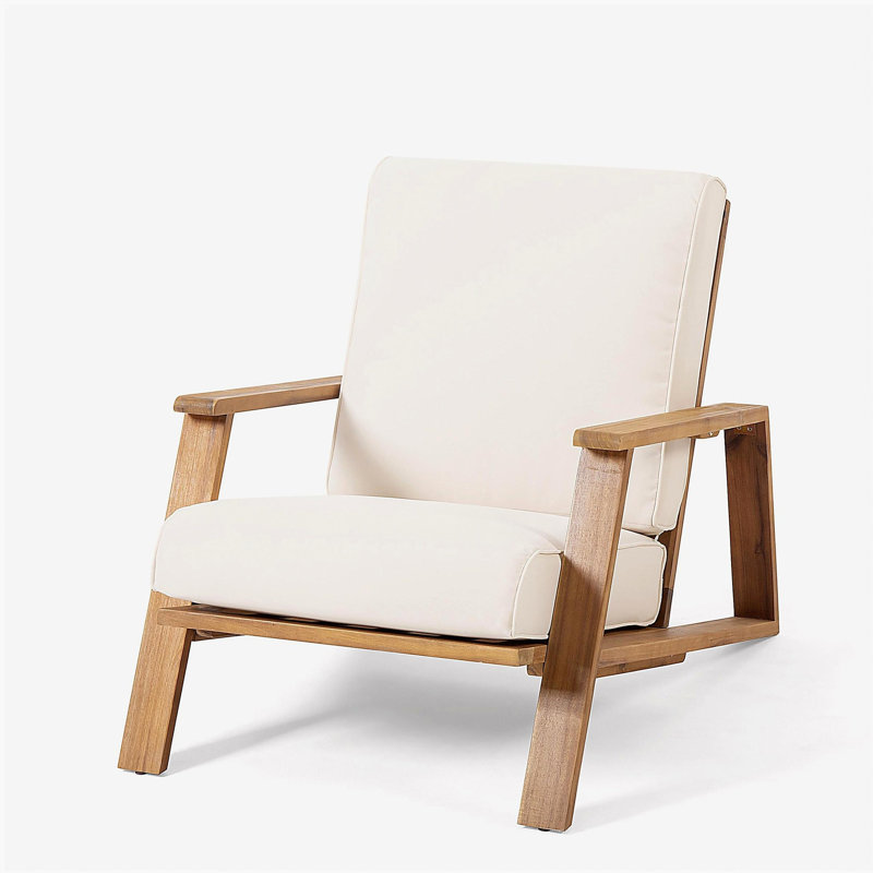 Chaise de loisirs moderne, Beige
