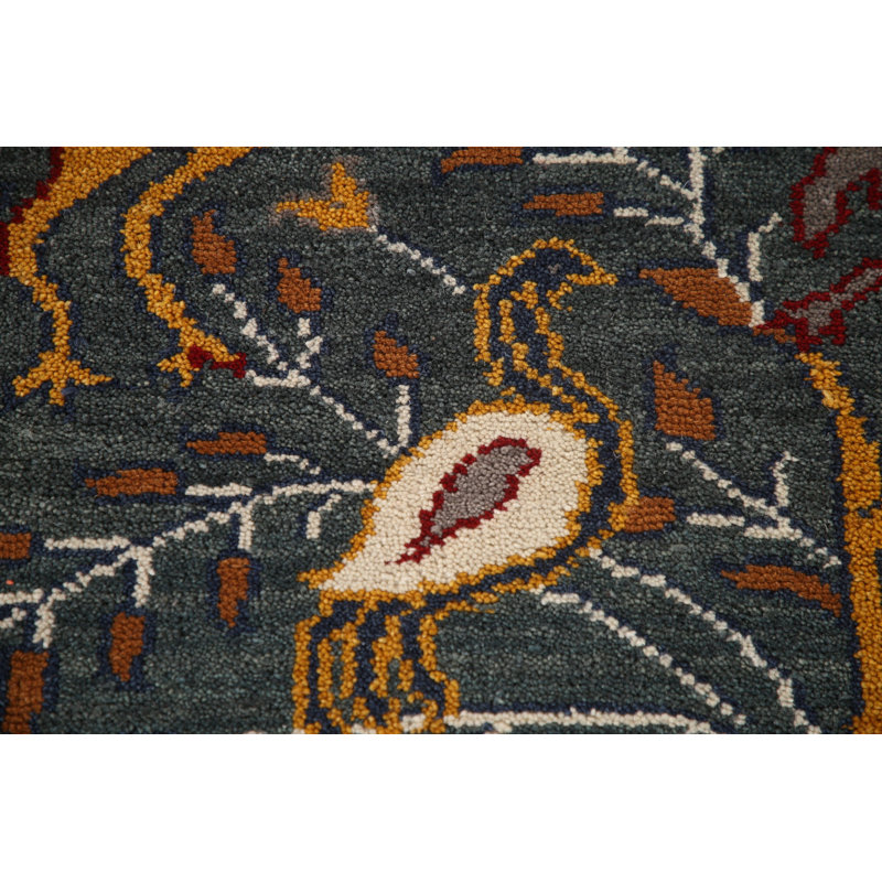 Tapis oriental à motif animalier 3 x 6 Ziegler