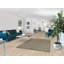 Tapis beige et gris moderne Gabbeh 5 x 7