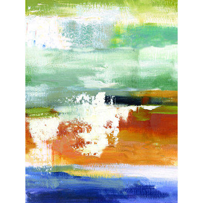 Abstrait - peinture sur toile tendue