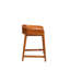Saddle 34" Tall Counter Stool, Brown