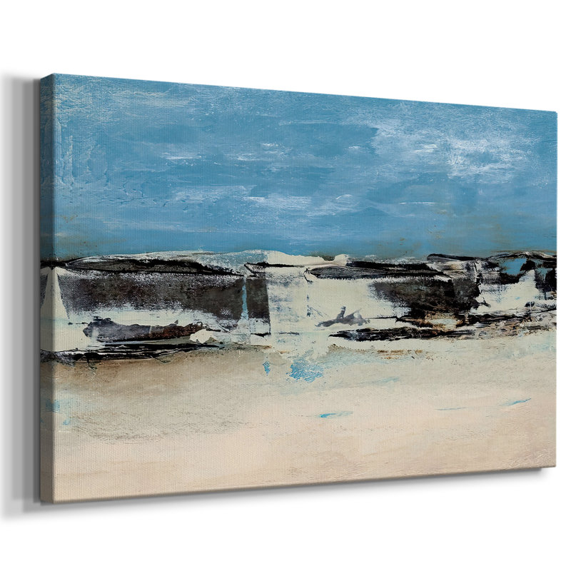 Ponts Cyan I - galerie Cavas, 32 x 48