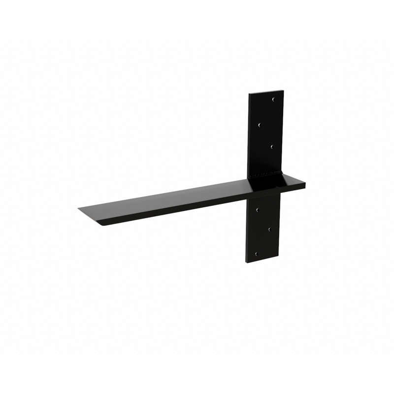 8 po x 2,5 po x 0,50 po - Support de tablette suspendu universel original, H 0,5 po x l 8 po x P 2,5 po