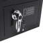 Coffre-fort à clavier de 72 pi³, deux codes PIN, cloisons anti-pêche, robuste, noir, 35,7 cm (P) x 41,8 cm (L) x 41,9 cm (H), 19 kg avec protection, acier, profondeur, largeur, hauteur.