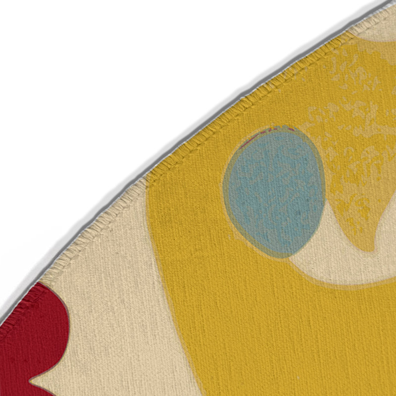 Tapis intérieur et extérieur Snazzy Prime Flex, Rond 5 pi