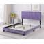 Lit double en velours mauve Valletta-179941524-179941525