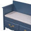 Banc de rangement à couvercle rabattable rembourré-673062129