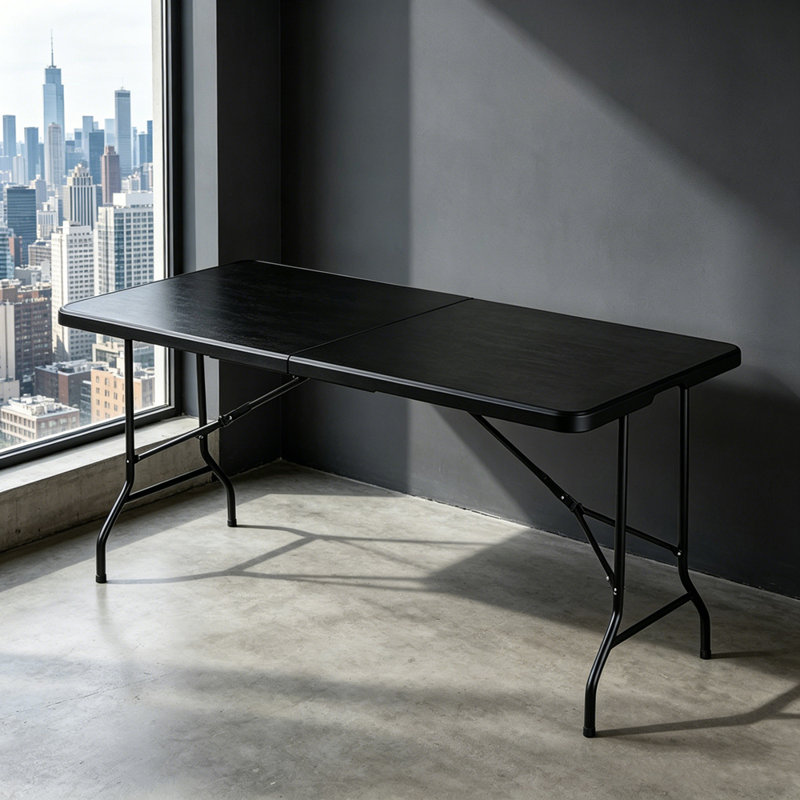 Portable Folding Table with Carry Handle