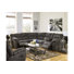 Canapé modulaire 2 pièces avec fauteuil inclinable Tambo