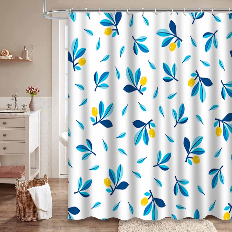 Rideau de douche Elegant Summer, L 72 po x l 78 po