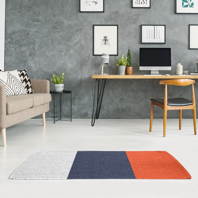 Chenille Indoor Rug, Rectangle 5' x 7'