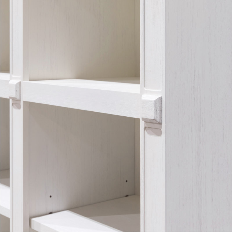 Beacon Hill Wall Unit, Driftwood, Whitewash