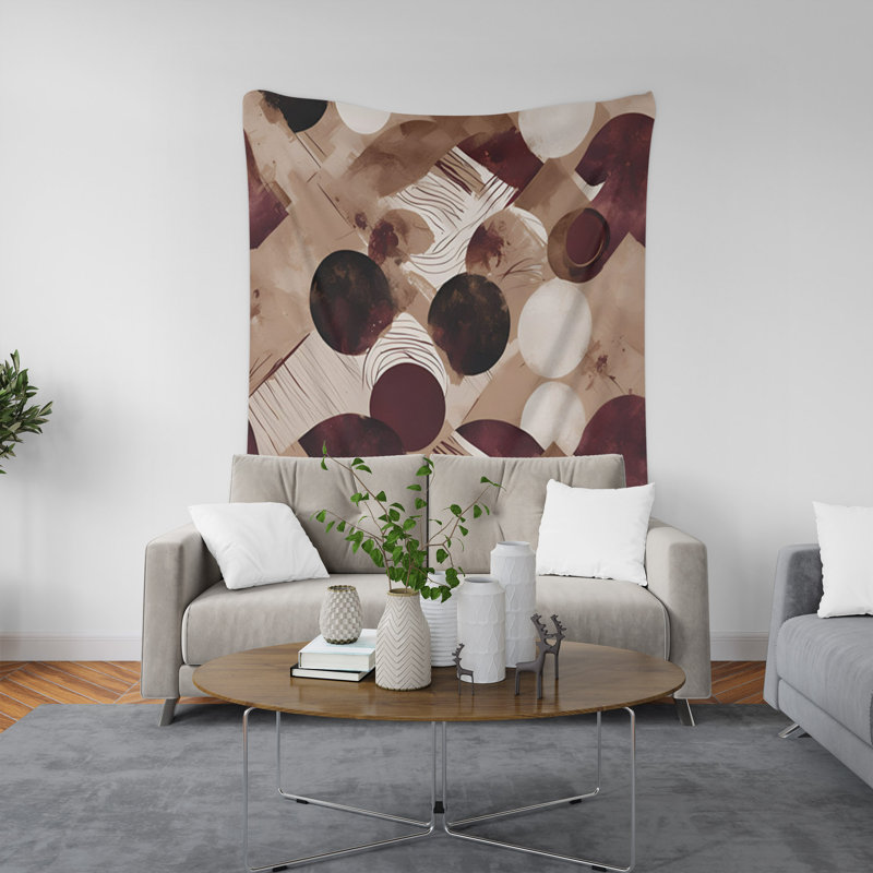 Tapisserie murale, H 88 po x l 104 po x P 1,2 po