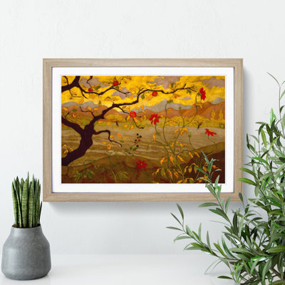 Apple Tree with Red Fruit by Paul Ranson - Picture Frame Painting