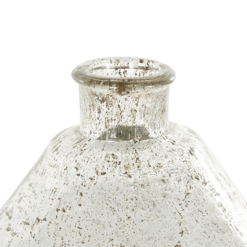 Cole And Glass Speckled Vase With Accents