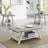 Tevis 3-Piece Wood Coffee Table with Shelf-834649704-834649492