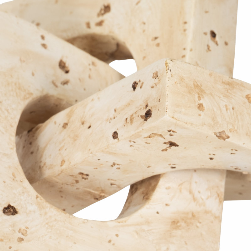 Set Of 2 7/10" Nuptse Objects, Natural