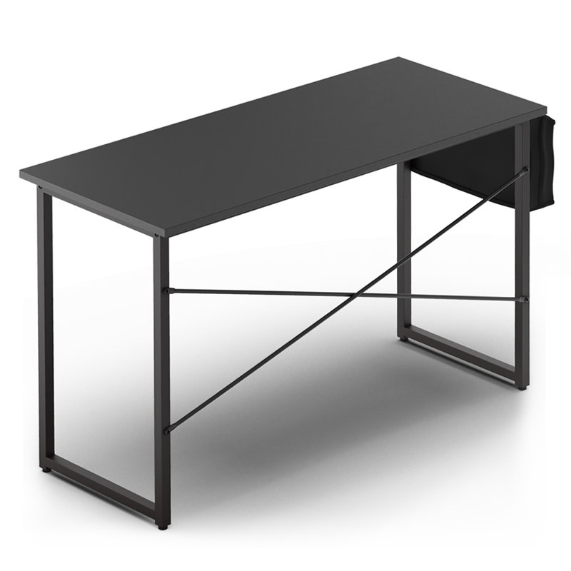 Bureau Modern, Noir / Noir, H 30 po x l 47 po x P 20 po