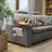 Sofa Arm Clip Table, Couch Arm Tray Table Wooden Side Tables For Wide Couches Armrest Table For Eating/Drinks/Snacks/Remote/Control (Brown+Bag)-716866176